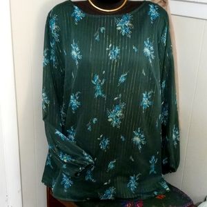 Plus size Ava & Viv two piece top